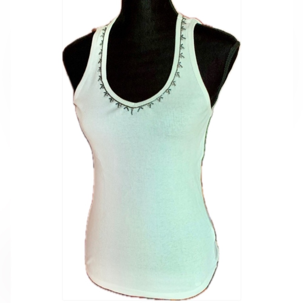 NWT Tommy Hilfiger ribbed embellished tank